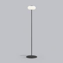 HELESTRA SAPO Stehleuchte LED mattschwarz mit Dimmer
