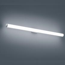 90cm Helestra LOOM LED Wandleuchte & Spiegeleuchte in Chrom & Transparent satiniert