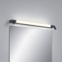 90cm Helestra NERO LED Wand-/Spiegelleuchte Schwarz matt – Dreh- und schwenkbare Badleuchte mit CCT-Switch