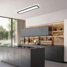 HELESTRA VESP LED Deckenleuchte 50 W 2870 lm 3000 K Warmweiß dimmbar Schwarz matt