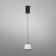HELESTRA OVE LED Pendelleuchte 16 W 1530 lm 2700 K Warmweiß dimmbar Weiß Schwarz