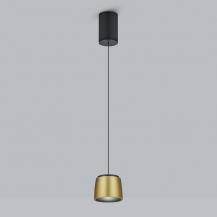 HELESTRA OVE LED Pendelleuchte 16 W 1130 lm 2700 K Warmweiß dimmbar Schwarz Gold