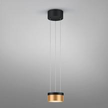 HELESTRA ODA LED Pendelleuchte 25 W 2340 lm 2700 K Warmweiß dimmbar Schwarz Gold