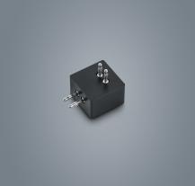 Helestra 90° Verbinder Decke-Wand Wand/Wand mattschwarz