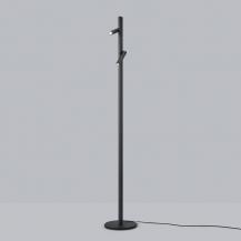 HELESTRA CONI LED-Stehleuchte 18 W 1780 lm 2700 K Warmweiß Plus 230 V dimmbar 3-flammig Schwarz matt schwenkbar