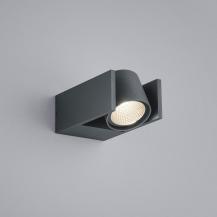 HELESTRA SILA Wandleuchte LED graphit für Außenbereiche