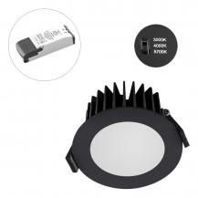 EVN L44N101625 LED Deckeneinbauleuchte anthrazit Ø103 mm Einbaudurchmesser 85 mm