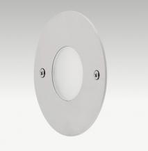 EVN LR0601A LED Wandeinbauleuchte 0,6W 6000K 12V DC IP44 Edelstahl Einbaudurchmesser 55 mm