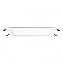 EVN LTQ300125 LED Einbaupanel 25 W 3000K/4000K 2350 lm IP54 weiß quadratisch Einbaudurchmesser 277 x 277 mm