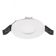 EVN LTR080125 LED Einbaupanel 5W 470lm 3000K/4000K IP54 rund weiß Ø85mm Einbaudurchmesser 68mm
