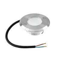 EVN LED Wandeinbaustrahler IP65 1W 3000K warmweißes Licht feuchtraumgeeignet EinbauØ52