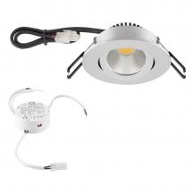 EVN PC20D91540 COB LED Deckeneinbauleuchte 8,4W 4000K Chrom DALI DALI-2 Einbaudurchmesser 68 mm