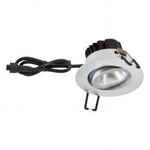 EVN PC650061502 COB-LED Deckeneinbauleuchte 6W 3000K Chrom IP65 (Einbaudurchmesser 68 mm)