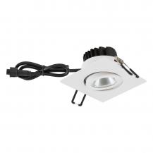 EVN PC654060102 COB LED Deckeneinbauleuchte 6W 3000K Weiß IP65 schwenkbar 38° Einbaudurchmesser 68 mm