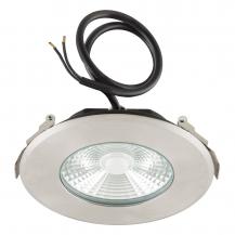 EVN PCD67241202 LED Deckeneinbauleuchte 12W 3000K Edelstahl IP67 Einbaudurchmesser 130 mm