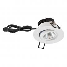 EVN PCE650060102 COB LED Deckeneinbauleuchte 6W 3000K V4A Edelstahl schwenkbar IP65 Einbaudurchmesser 68 mm