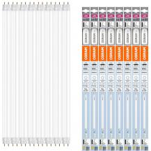 8er Sparpack 45cm Osram G13 T8 LED Röhre EM 5,4W wie 15W 4000K neutralweiß KVG GLAS