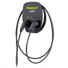 PRACHT ALPHA XT NRG1002 Wallbox 2x Typ 2 11 kW 5,5 m RFID RS485