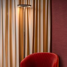 Lucide CELESTE LED Stehlampe Ø28 cm 21W 2700K Schwarz dimmbar Touch