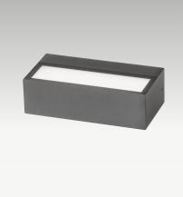 EVN WAUD65101525 EFFECTO LED Wandleuchte 10 W 3000 K 4000 K 5700 K anthrazit RAL 7016 IP65