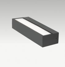 EVN WAUD65151525 EFFECTO LED Wandleuchte 15 W dimmbar 3000 K 4000 K 5700 K anthrazit IP65