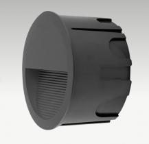 EVN WER65081602 DIREXUS LED Einbau-Wandleuchte 8 W 3000 K IP65 anthrazit Einbaudurchmesser 194 mm