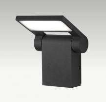 EVN VERTICA WL54151002 LED Wandleuchte 10 W 3000 K anthrazit IP54 schwenkbar 90°