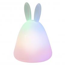 OSRAM Nachtlicht RABBIT Touchdim USB RGBW - Hasen-Nachtlicht mit Berührungsdimmfunktion in Weiß aus Kunststoff, IP20-Schutz, perfekt für das Kinderzimmer