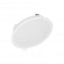 LEDVANCE LED Einbauleuchte DL IP44 DN 190 18W 830 in weiß warmweißes Licht