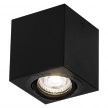 OSRAM Spot Surface Square GU10 Schwenkbarer Deckenstrahler in Schwarz aus Metall