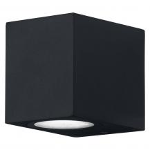 OSRAM Wandleuchte Endura Classic Square Down in Schwarz aus Aluminium