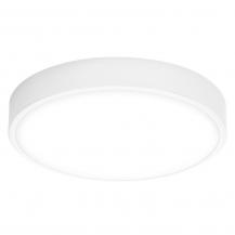 OSRAM Orbis Flache LED-Deckenleuchte Slim Moia Ø 38 cm in Weiß 24W Warmweißes Licht