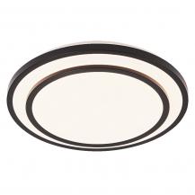 OSRAM Deckenleuchte Orbis Berlin 49cm mit schwarzen Ringen