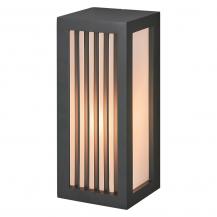 OSRAM Wandleuchte Endura Classic Radick  E27 IP65 - dunkelgrau, Aluminium, schnelle & einfache Installation, mattierter Diffusor