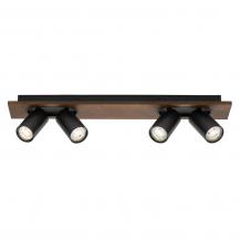 OSRAM Nachhaltiger 4er LED Decor Spot Mercury Wand- und Decken Strahler Schwarz mit hoher Farbwiedergabe