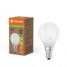Ledvance E14 LED Tropfen Lampe matt Energy efficiency class A 3,8W wie 60W 2700K warmweiß