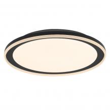 OSRAM Orbis Pederson Deckenleuchte 24W 550MM Schwarz mit warmweißem Licht