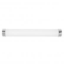 OSRAM Obris Tube Frost Glass Wandlampe & Spiegelleuchte fürs Badezimmer Dimmbar 40cm IP44 Chrom - mit umschaltbarer Farbtemperatur