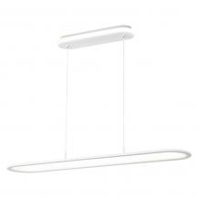 OSRAM LED Office Line Panel  Pendelleuchte Ellipse 57W Dimmbar weiß UGR19 90Ra