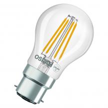OSRAM LED Glühbirne B22d Star Classic P 40 Filament 3.4W wie 40W neutralweiß Bajonettfassung