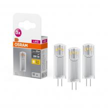 3er Pack OSRAM LED PIN Stiftsockel G4 1,8W wie 20W warmweißes Licht