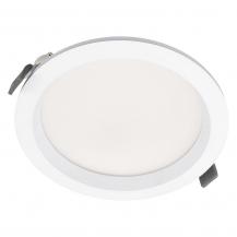 LEDVANCE LED Deckeneinbauleuchte 18W 3000–4000K IP44 Einbaudurchmesser 160mm Multi Select weiß