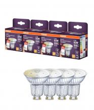 4er Set OSRAM SMART+ LED Spot GU10 Zigbee DIMM 4,7W wie 50W 45° warmweiss 2700K