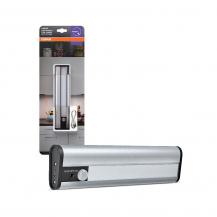 Mobile OSRAM LED Lichtleiste Linear 200 USB und Batteriebetrieb Unterbauleuchte mit Bewegungsmelder - Silber