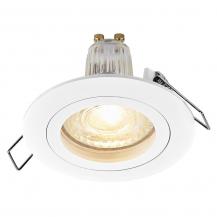 3er Set OSRAM GU10 4,5W LED Spot Set Recess Click Einbaustrahler Weiß 2700K IP20  -  Einbaudurchmesser 60mm, Einbautiefe 100mm