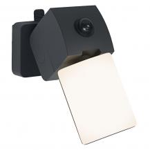 OSRAM ENDURA Style USB Volt Flood Adjustable Sensor IP54 Dark Grey Akku Außenstrahler