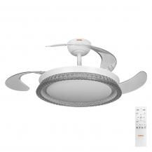 OSRAM Ceiling Fan Cierzo 1220 mm 60W CCT RGB Deckenventilator mit LED-Licht und Fernbedienung