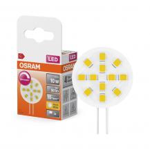 OSRAM G4 LED PIN ROUND 1,3W warmweiß 90lm 100° dimmbar – LED 12V Stiftsockellampe 10W Ersatz