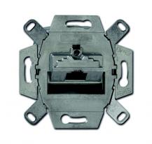 Busch-Jaeger 0218/11-101 UAE-Anschlussdose RJ45 Cat. 6a iso geschirmt 1 Steckbuchse 8 (8)-polig