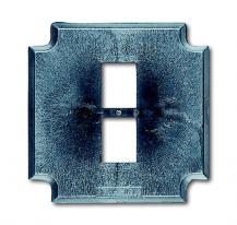 Busch-Jaeger 1713 Sockel für 2 Modular-Jack-Buchsen 0210 und 0211